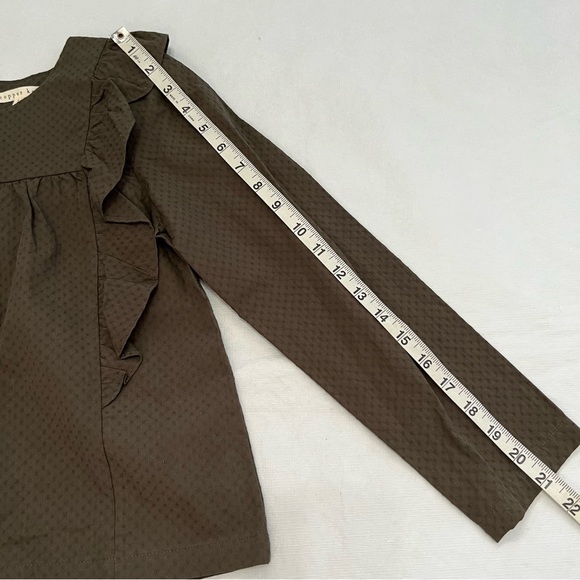 Copper Key Ruffle Top NWT - Picture 9 of 9